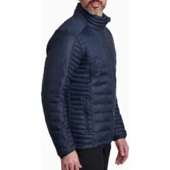 KUHL Men's Spyfire Jacket -Patagonia Store 1122 ms spyfire jacket midnight blue side