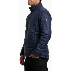 KUHL Men's Spyfire Jacket -Patagonia Store 1122 ms spyfire jacket midnight blue side alt