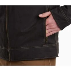 KUHL Men's Burr Insulated -Patagonia Store 1207 burr insulated espresso detail 3