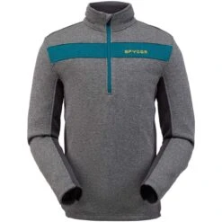 Spyder Men's Encore Half Zip Fleece Jacket -Patagonia Store 191252029 encore halfz flc ebny