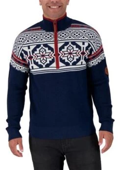 Obermeyer Men's Fritz Â½ Zip Sweater