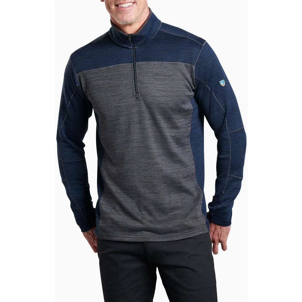 KUHL Men's Ryzer 1/4 Zip Sweater 1 KUHL Men's Ryzer 1/4 Zip Sweater