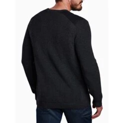 KUHL Men's Evader Sweater -Patagonia Store 3195 evader sweater graphite back