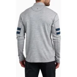 Men's Light Kuhl Team 1/4 Zip -Patagonia Store 3196 kuhl team qtr zip blue ash back