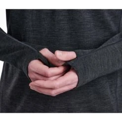 Men's Light Kuhl Team 1/4 Zip -Patagonia Store 3237 light kuhl team qtr zip smoke detail 3