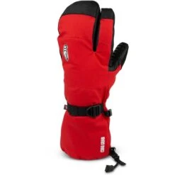 Crab Grab Cinch Trigger Mitt -Patagonia Store crab grab fa23 mittens cinch trigger red boh