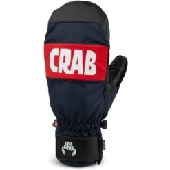 Crab Grab Punch Mitt -Patagonia Store crab grab fa23 mittens punch navy and red boh