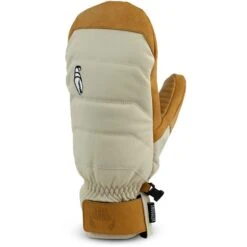 Crab Grab Snuggler Mitt -Patagonia Store crab grab fa23 mittens snuggler cream and tan boh