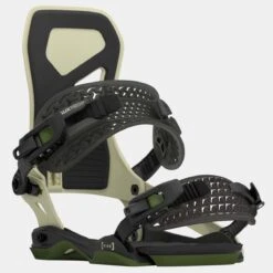 Men's Vice Snowboard Binding -Patagonia Store front 3 4 vice tan