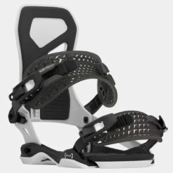 Men's Vice Snowboard Binding -Patagonia Store front 3 4 vice white