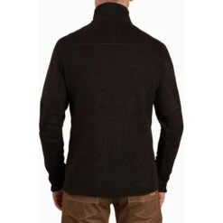 KUHL Men's Interceptr Full Zip -Patagonia Store fw22 3183 interceptr fz charcoal back