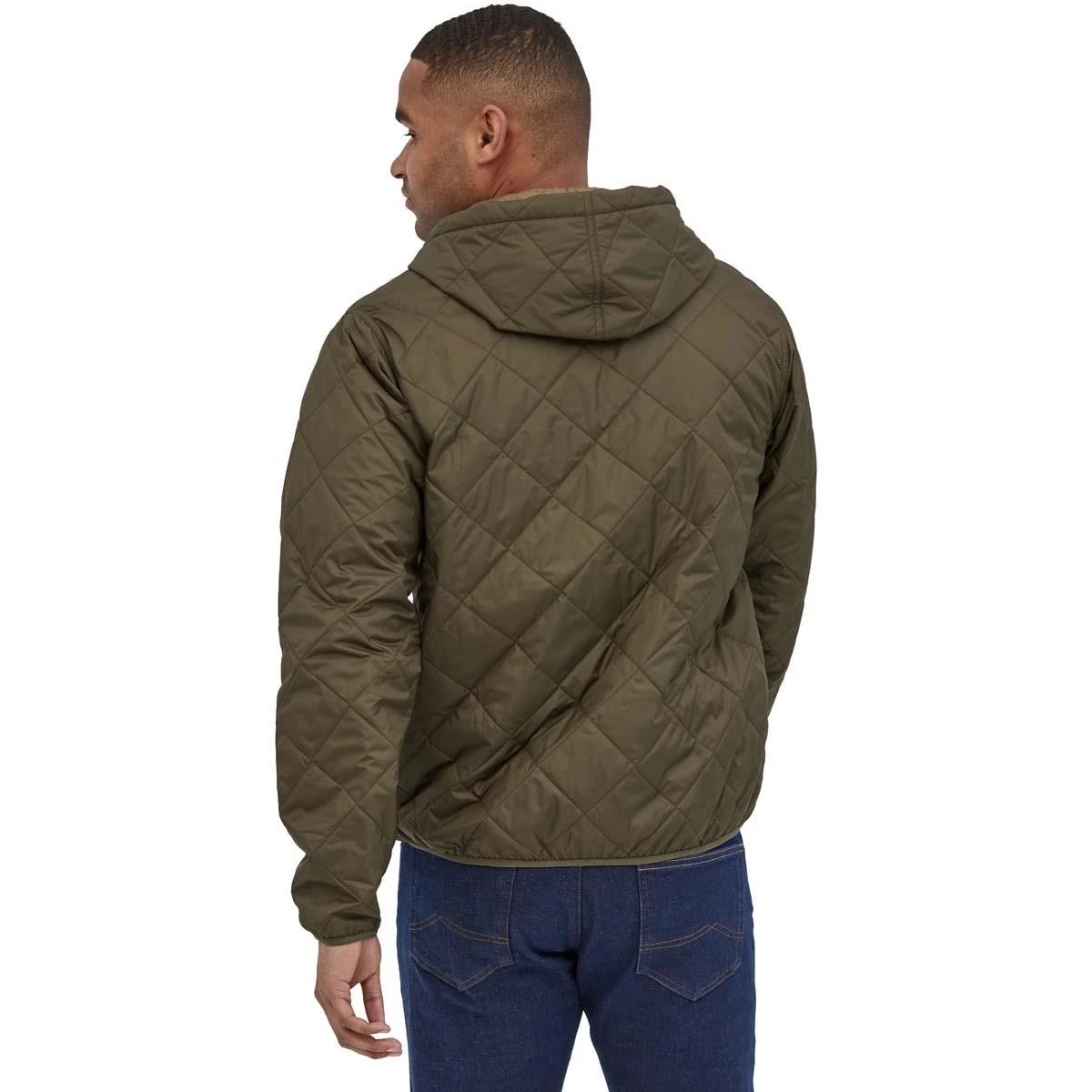 Patagonia Men's Diamond Quilted Bomber Hoody 2 Patagonia Men's Diamond Quilted Bomber Hoody - Image 2