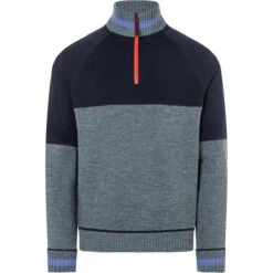 Bogner Men's Hugh2 1/4 Zip Sweater 9 Bogner Men's Hugh2 1/4 Zip Sweater -Patagonia Store fw23 224 84423745 017 1