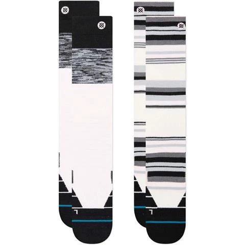 STANCE Blocked 2 Pack Sock 1 STANCE Blocked 2 Pack Sock