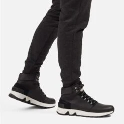 Sorel Men's Mac Hill Mid LTR Waterproof Boot -Patagonia Store fw23 sor 1915541 blk 4