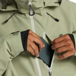 DC SHOES Men's Basis 30K Jacket -Patagonia Store fw2324 dc mensbasis30kjacket oilgreen 5