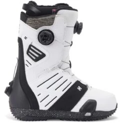 DC SHOES Men's Judge BOA Step On Snowboard Boot -Patagonia Store fw2324 dc mensjudgeboasteponsnowboardboot whiteblackprints 5