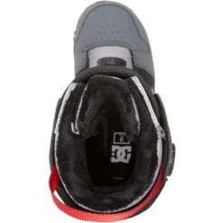 DC SHOES Men's Phase BOA Pro Snowboard Boot -Patagonia Store fw2324 dc mensphaseboaprosnowboardboot blackgreyred 3