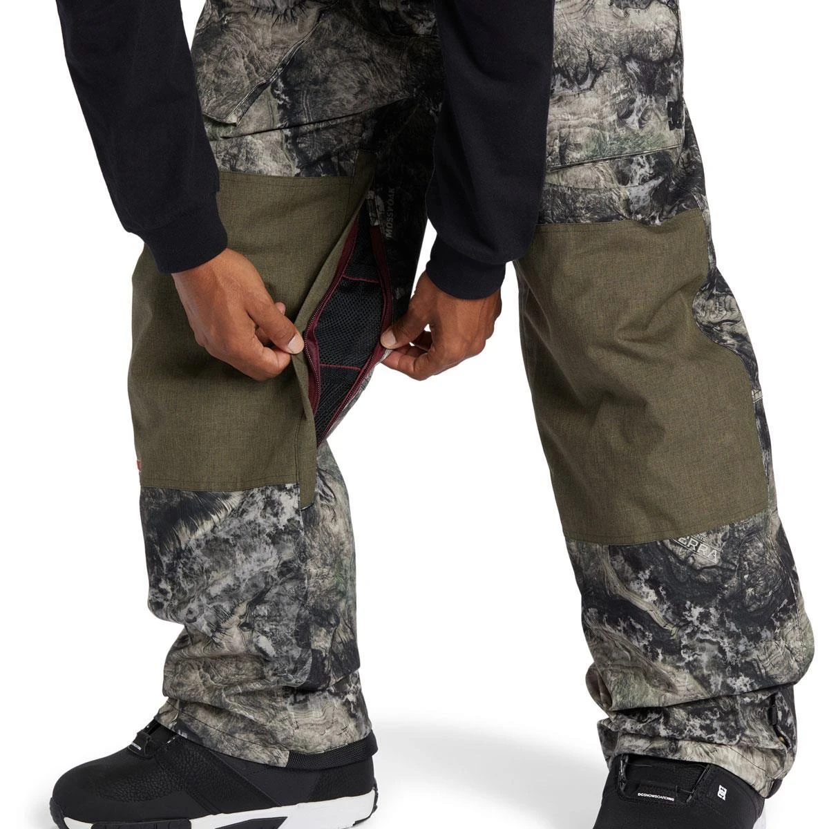 DC SHOES Men's Shadow Bib Shell 3 DC SHOES Men's Shadow Bib Shell - Image 3