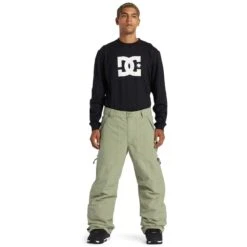 DC SHOES Men's Squadron 30K Pant -Patagonia Store fw2324 dc menssquadron30kpant oilgreen 4