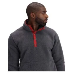 Obermeyer Boulder Fleece - Men's -Patagonia Store fw2324 obermeyer mensboulderfleece basalt 3