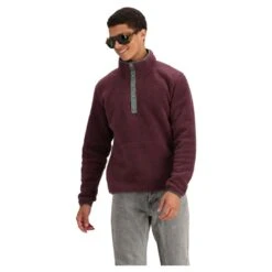 Obermeyer Boulder Fleece - Men's -Patagonia Store fw2324 obermeyer mensboulderfleece huckleberry 1