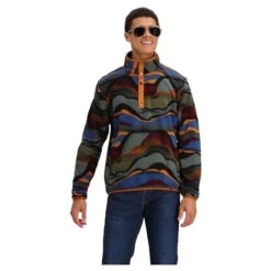 Obermeyer Boulder Fleece - Men's -Patagonia Store fw2324 obermeyer mensboulderfleece rollinghills 1