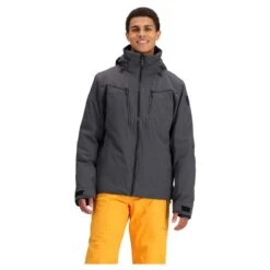 Obermeyer Charger Elite Jacket - Men's -Patagonia Store fw2324 obermeyer menschargerelitejacket basalt 1