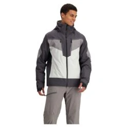 Obermeyer Charger Jacket - Men's -Patagonia Store fw2324 obermeyer menschargerjacket basalt 1