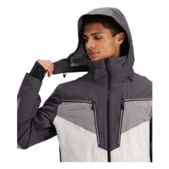 Obermeyer Charger Jacket - Men's -Patagonia Store fw2324 obermeyer menschargerjacket basalt 4
