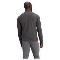 Obermeyer Flex 1/4 Zip - Men's -Patagonia Store fw2324 obermeyer mensflexquarterzip basalt 2