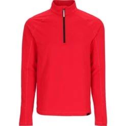Obermeyer Flex 1/4 Zip - Men's -Patagonia Store fw2324 obermeyer mensflexquarterzip brakelight 3