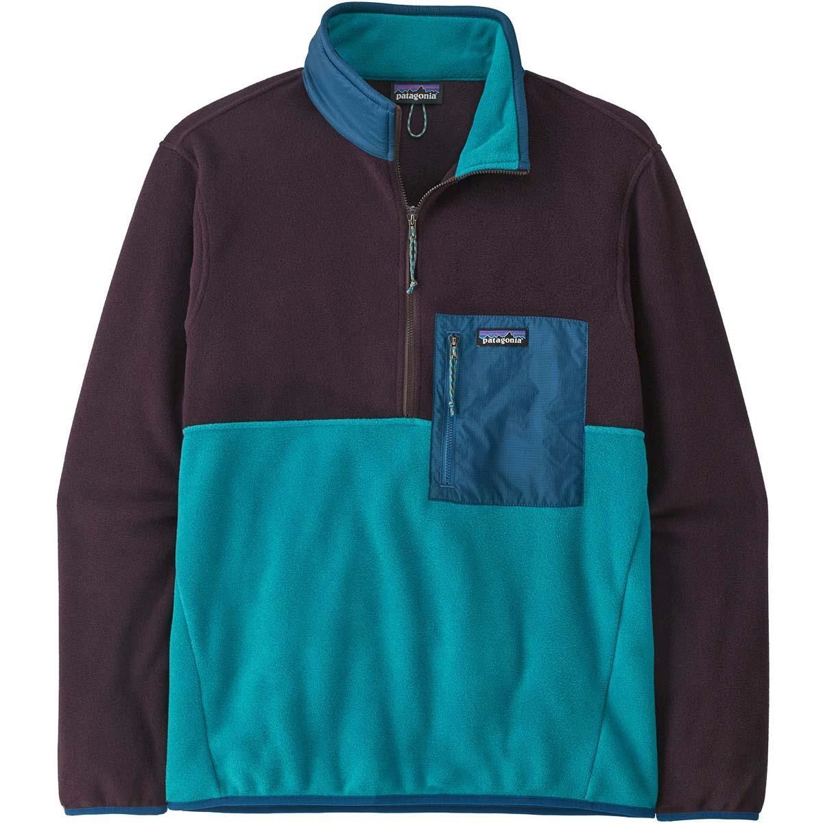 Patagonia Men's Microdini 1/2 Zip P/O 1 Patagonia Men's Microdini 1/2 Zip P/O
