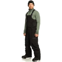 Quiksilver Men's Utility Bib -Patagonia Store fw2324 quiksilver mensutilitybib trueblack 2