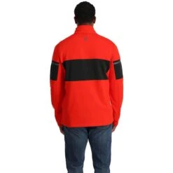 Spyder Men's Speed Fleece 1/2 Zip 7 Spyder Men's Speed Fleece 1/2 Zip -Patagonia Store fw2324 spyder mensspeedfleecehalfzip volcano 2
