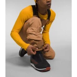 The North Face Men's Freedom Bib Pant -Patagonia Store fw2324 tnf mensfreedombib almondbutter 3