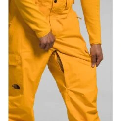 The North Face Men's Freedom Bib Pant -Patagonia Store fw2324 tnf mensfreedombib summitgold 3