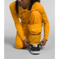 The North Face Men's Freedom Bib Pant -Patagonia Store fw2324 tnf mensfreedombib summitgold 4