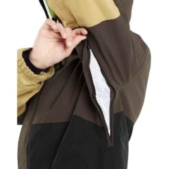 Volcom Men's L Insulated Gore-Tex Jacket -Patagonia Store fw2324 volcom menslinsgoretexjacket brown 4