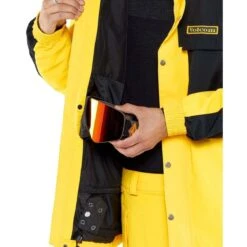 Volcom Men's Longo Gore-Tex Jacket -Patagonia Store fw2324 volcom menslongogoretexjacket brightyellow 6