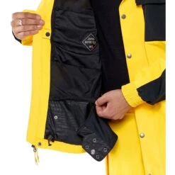 Volcom Men's Longo Gore-Tex Jacket -Patagonia Store fw2324 volcom menslongogoretexjacket brightyellow 7