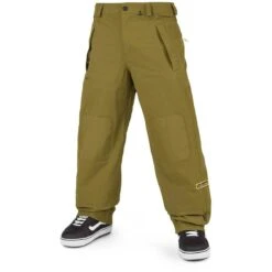 Volcom Men's Longo Gore-Tex Pant -Patagonia Store fw2324 volcom menslongogoretexpant moss 1