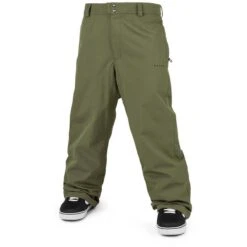 Volcom Men's VLCMX DustBox Pant -Patagonia Store fw2324 volcom mensvlcmxdustzboxpant military 1