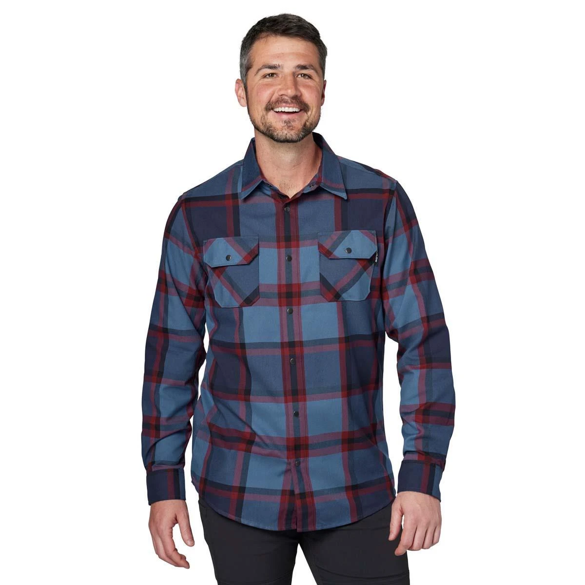 Men's Handlebar Tech Flannel 1 Men's Handlebar Tech Flannel