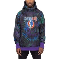 686 Men's Bonded Fleece Pullover Hoody -Patagonia Store fw23 686 mensbondedfleecepulloverhoody gratefuldeadtiedye 4