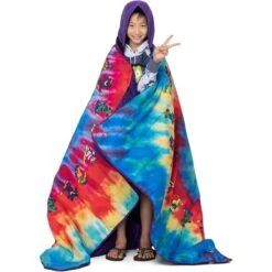 686 Waterproof Hooded Puffer Blanket -Patagonia Store fw23 686 waterproofhoodedpufferblanket gratefuldeadpurpletiedye 6