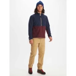 Marmot Men's Rocklin 1/2 Zip 11 Marmot Men's Rocklin 1/2 Zip -Patagonia Store fw23 marmot mensrocklinhalfzip arcticnavyportroyal 3