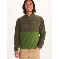 Marmot Men's Rocklin 1/2 Zip 12 Marmot Men's Rocklin 1/2 Zip -Patagonia Store fw23 marmot mensrocklinhalfzip norifoliage 1