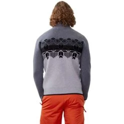 Obermeyer Men's Brady ½ Zip Sweater -Patagonia Store fw23 obermeyer mensbradyhalfzipsweater knightly 2