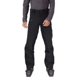 Obermeyer Men's Foraker Shell Pant 17 Obermeyer Men's Foraker Shell Pant -Patagonia Store fw23 obermeyer mensforakershellpant black 1